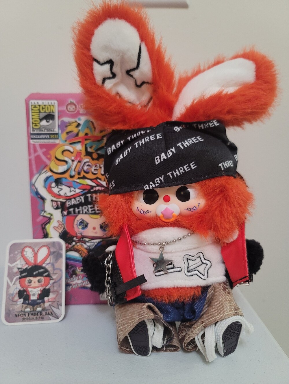 Baby Three Bb3 San Diego Comic Con SDCC  Street Hype Series Plush Pendant